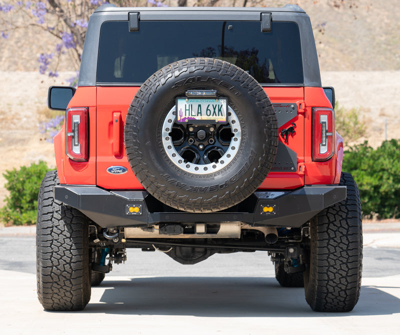 Carli 21-24 Ford Bronco Rear Bumper CS-BRBMPR-21-R