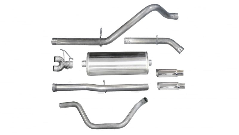 Corsa/dB 11-13 Chevrolet Silverado Crew Cab/Short Bed 1500 6.2L V8 Polished Sport Cat-Back Exhaust 24524