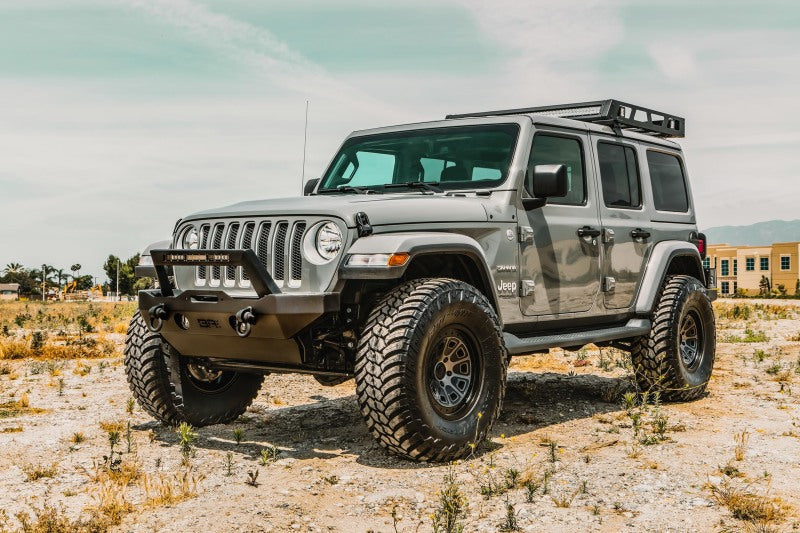 Body Armor 4x4 2018+ Jeep Wrangler JL Gladiator JT Front Bumper Skid Plate JL-5123