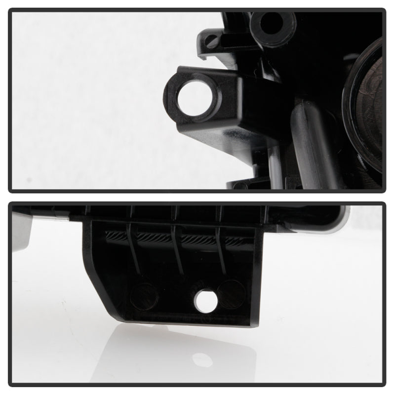 Spyder Jeep Wrangler 2018-2019 ( LED Model Only) LED Front Bumper Lights - Sequential Signal - Black 5086808