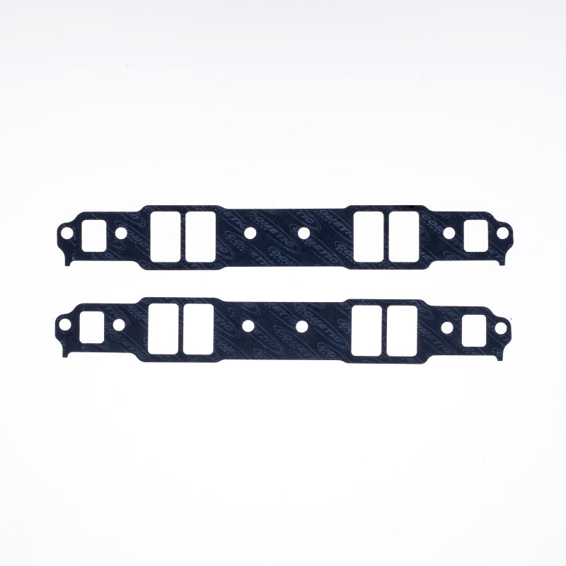 Cometic Gasket Cometic Chevy Gen1 Small Block V8 .188in Fiber Intake Mani Gskt Set-1.282in x 2.175in Rectangle Port C5528-188