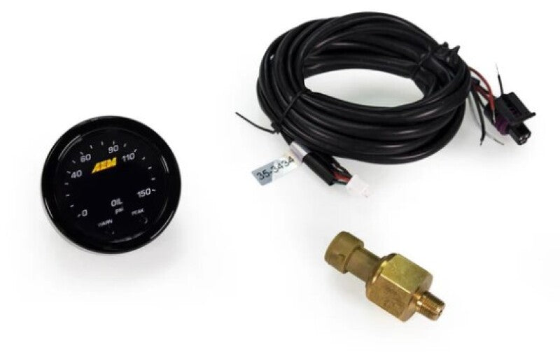 AEM Electronics Engine Oil Pressure Gauge