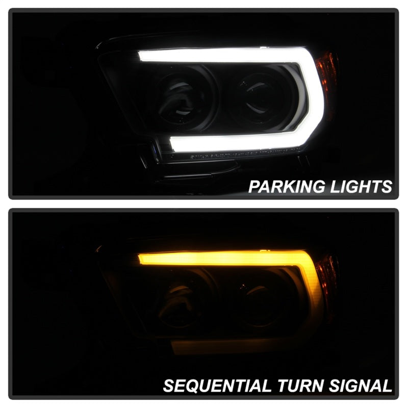 Spyder Toyota Tacoma 16-18 (SR5 Model Only) Projector Headlights Black Smoke PRO-YD-TT16-LB-BSM 5087546