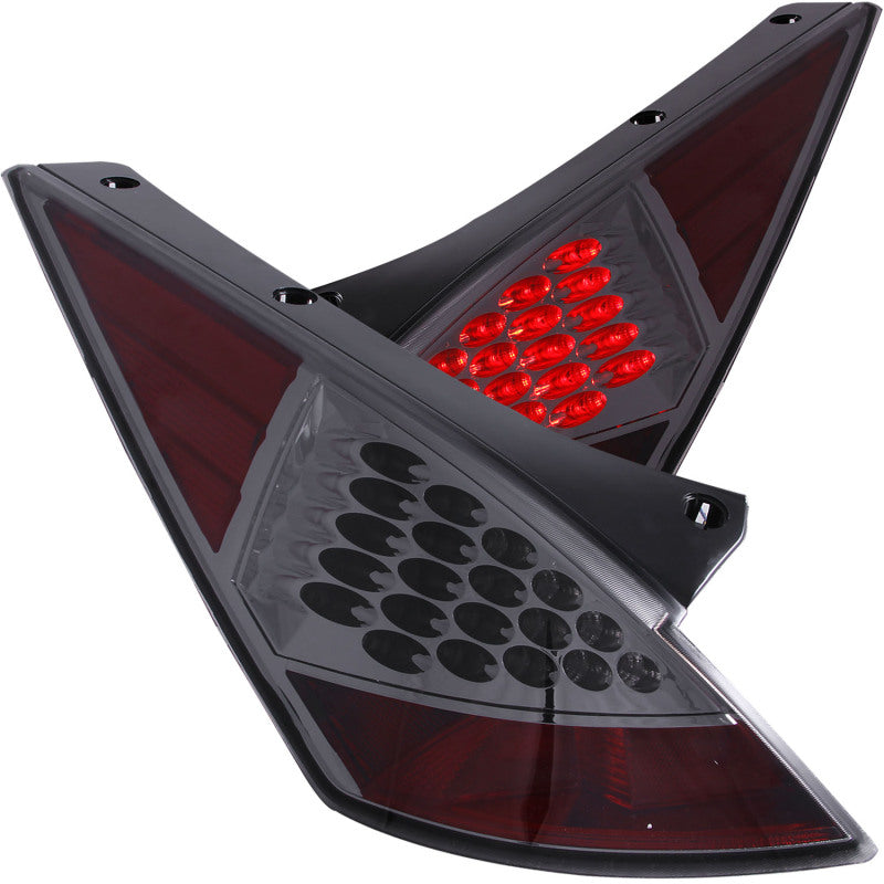 Anzo 2003-2005 Nissan 350Z LED Tail lights Smoke