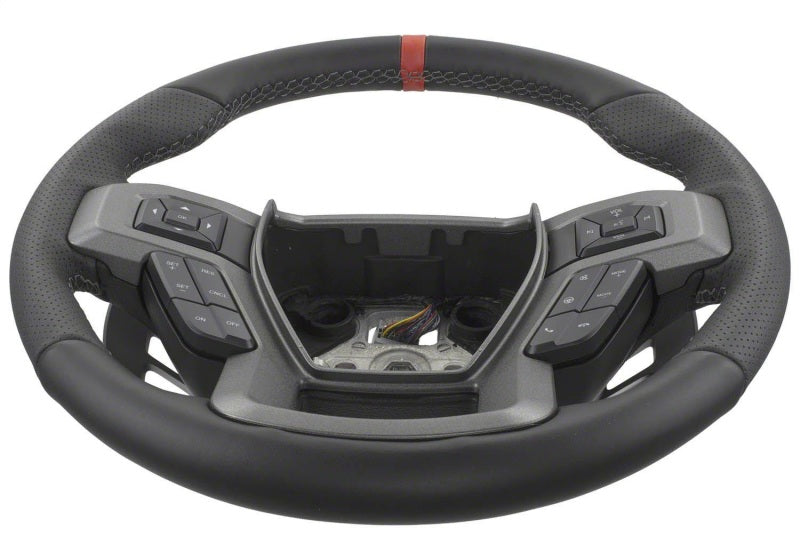 Ford Performance Parts 2015-2017 F-150 Raptor Performance Steering Wheel Kit - Red Sightline