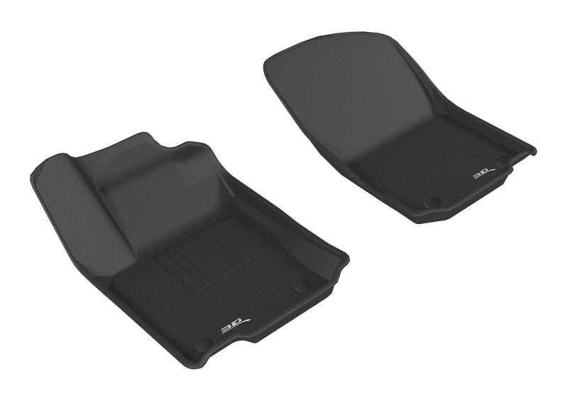 3D MAXpider 2017-2018 Mercedes-Benz GLE-Class C292 Kagu 1st Row Floormat - Black L1MB05311509