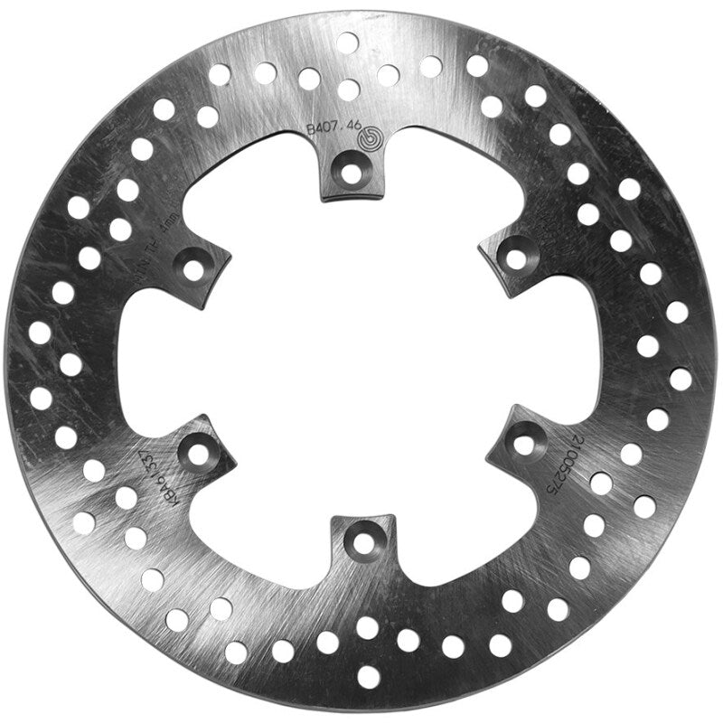 Brembo OE 88-02 Kawasaki KX 125cc 220x4.5mm Brake Disc - Rear Fixed 68B40746
