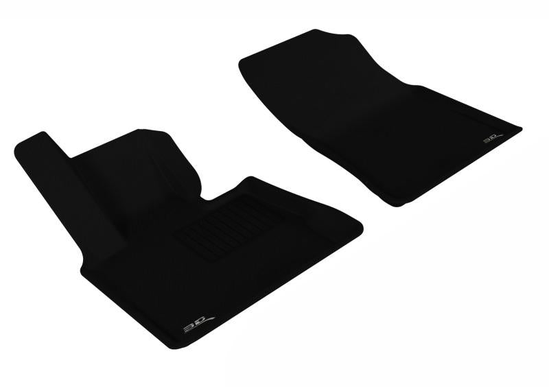 3D MAXpider 2000-2006 BMW X5 E53 Kagu 1st Row Floormat - Black L1BM00511509