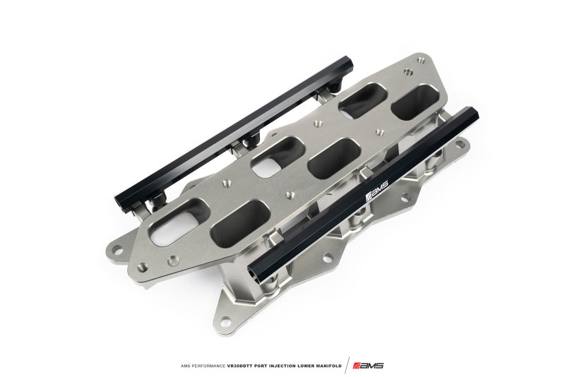 AMS Performance 2023+ Nissan Z Port Injection Lower Manifold - Gunmetal AMS.47.08.0001-2