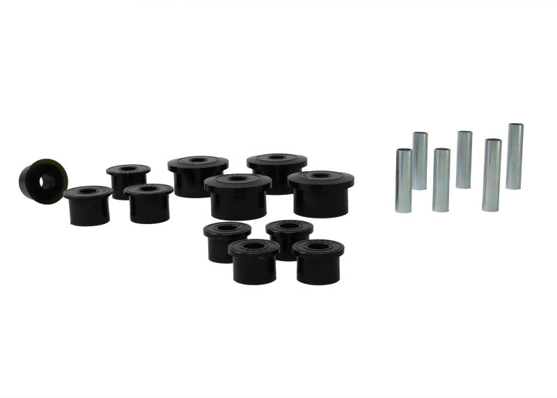 Whiteline 1986-1999 Jeep Cherokee Spring - Eye Front/Rear And Shackle Bushing W73819