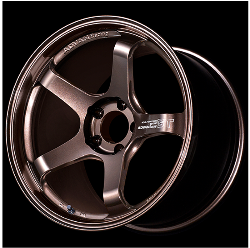 Advan GT Beyond 20x10 +35 5-114.3 Racing Titanium Black Wheel YAQB0K35ETB