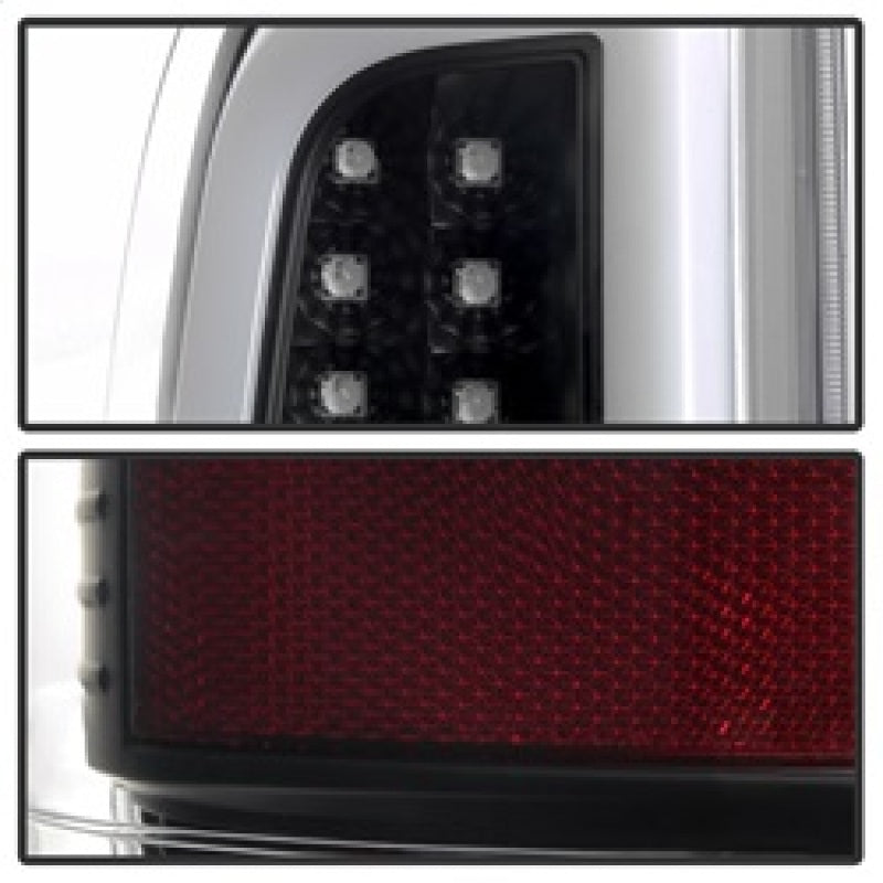 Spyder 97-03 Ford F150 Stylsd. F250/350 V3 Light Bar LED Tail Lights - Blk ALT-YD-FF15097V3-LBLED-BK 5084231