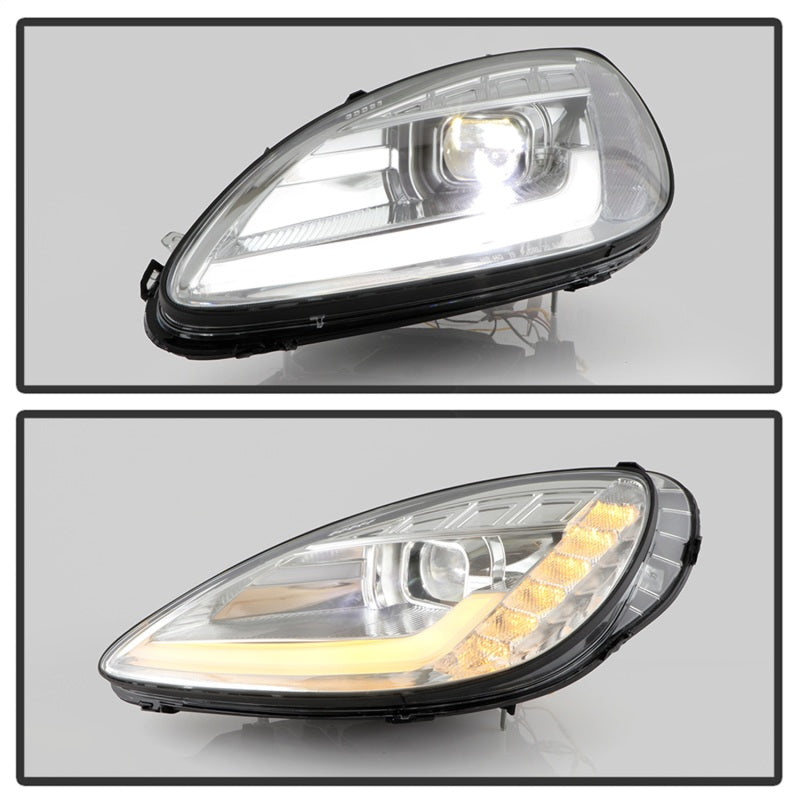 SPYDER Apex Series 05-13 Chevrolet C6 Corvette Hi Powered LED Module Headlights 5087942