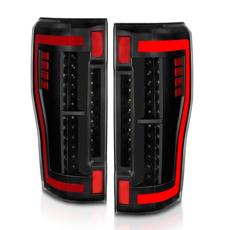 Anzo Ford F-250/350/450/550 Super Duty 17-18 L.E.D Tail Lights Black