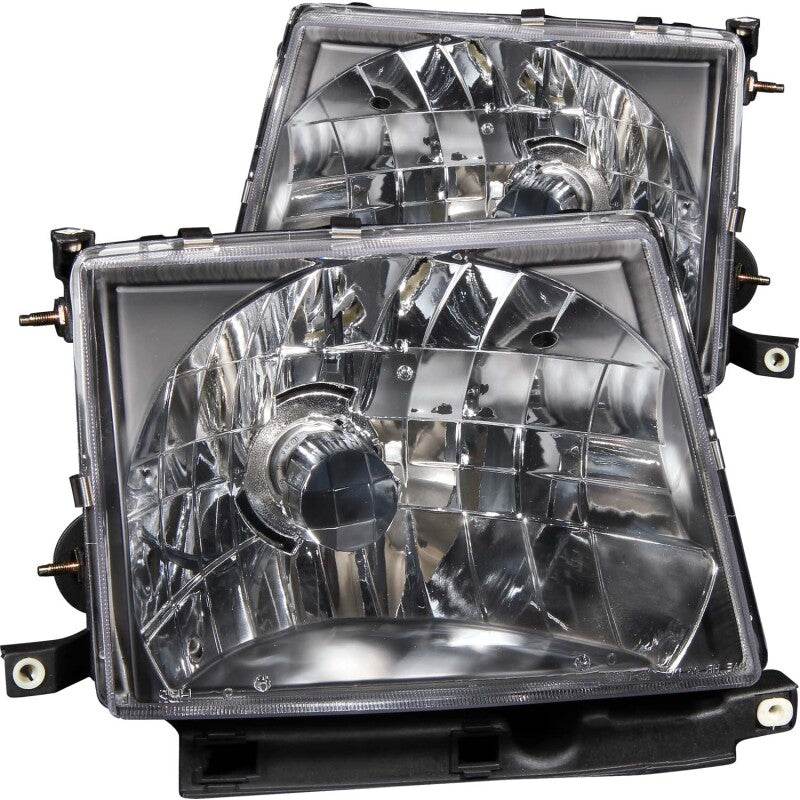 Anzo 1997-2000 Toyota Tacoma Crystal Headlights Black