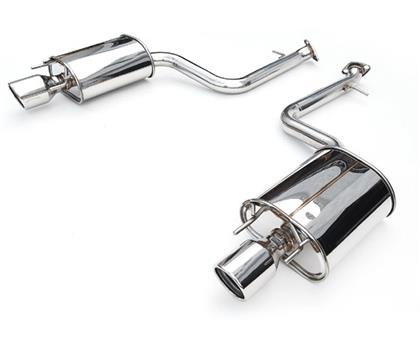 Invidia [00-09 Honda S2000] Rolled Dual Stainless Tips Q300 Cat Back Exhaust