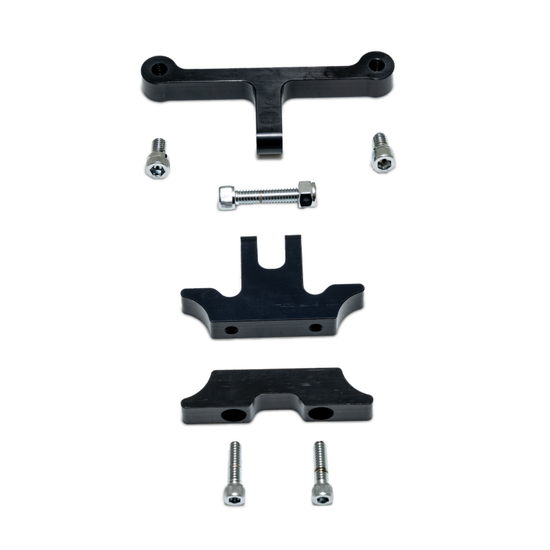 Burly Brand H-D Speedo Relocation Kit  - Black B16-1601MB