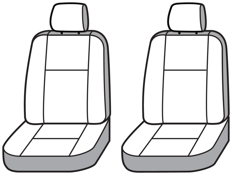 Covercraft 22-23 Jeep Grand Wagoneer Polycotton SeatSaver 2nd Row Seat Covers - Gravel SSC7568CAGY