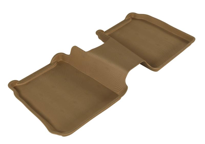 3D MAXpider 2009-2019 Ford Flex Kagu 2nd Row Floormats - Tan L1FR02121502