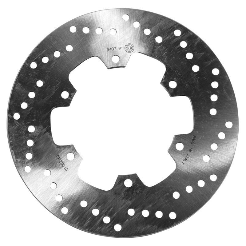 Brembo OE 00-03 Italjet Jupiter 250CC/03-20 Yamaha Teos 150CC 245x4mm Brake Disc - Front Fixed 68B40791