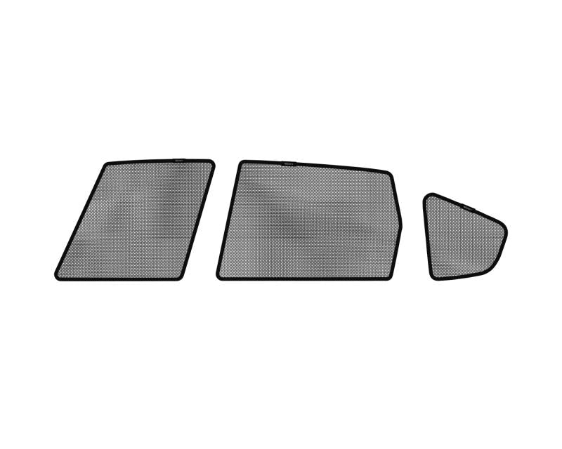 3D MAXpider 2009-2013 Honda Fit Black Sun Shades - Side Windows S1HD0421