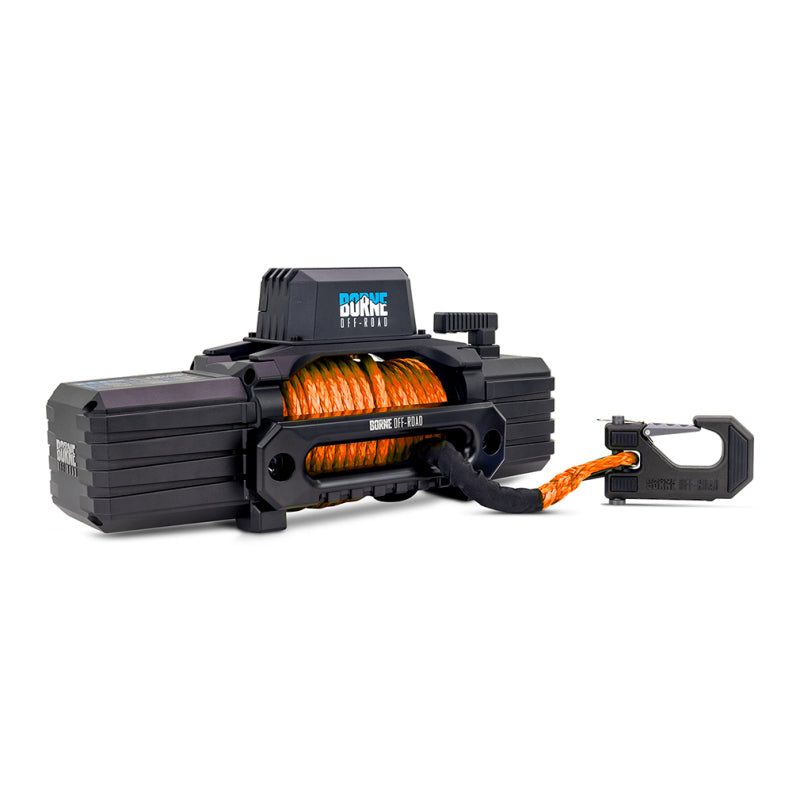 Borne Off-Road 10K Winch - Orange Synthetic Rope BNWN-10-SOR