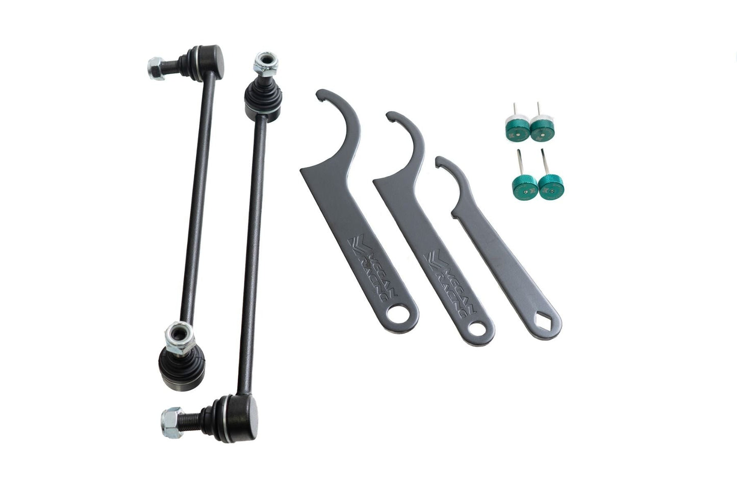 Megan Racing Coilover Kit Full-Length Adjustability for 2020+ BMW X3M/X4M F97/F98 AWD - Green MR-CDK-BF98X-EU