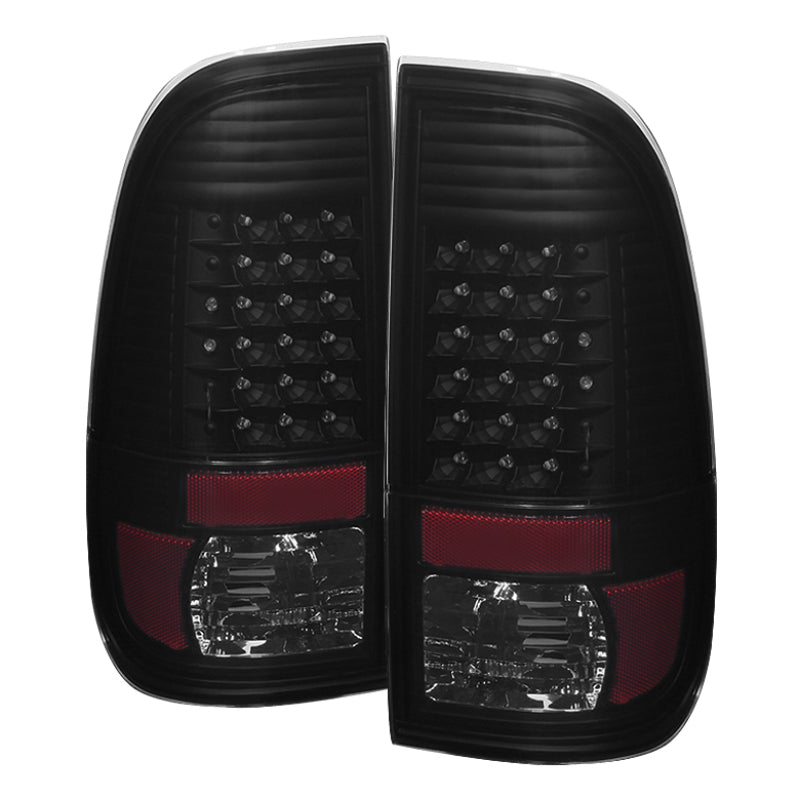 SPYDER Xtune Ford F250/350/450/550 Super Duty 99-07 LED Tail Lights Black Smoke ALT-JH-FF15097-LED-BKSM 9027642