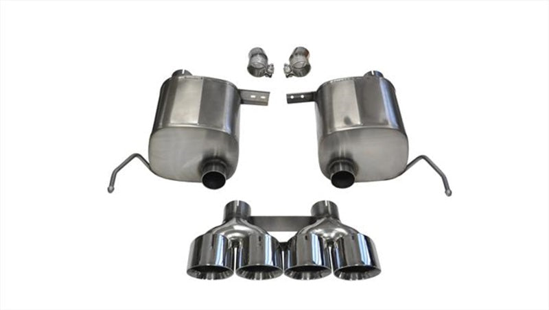 Corsa Performance 2014 Chevy Corvette C7 Coupe 6.2L V8 AT/MT 2.75" Valve-Back Dual Rear