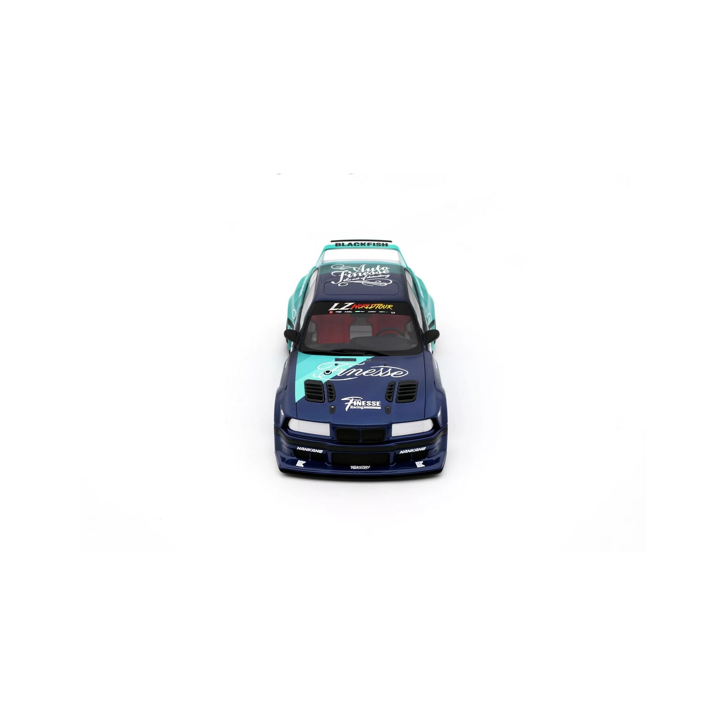 Otto 2024 BMW E36 M3 Khyzyl Saleem "My Kyza" Blue & Green 1:18