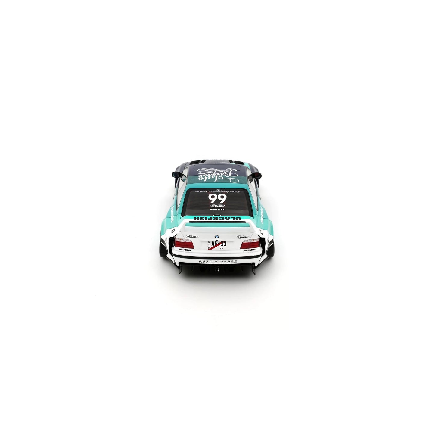 Otto 2024 BMW E36 M3 Khyzyl Saleem "My Kyza" Blue & Green 1:18