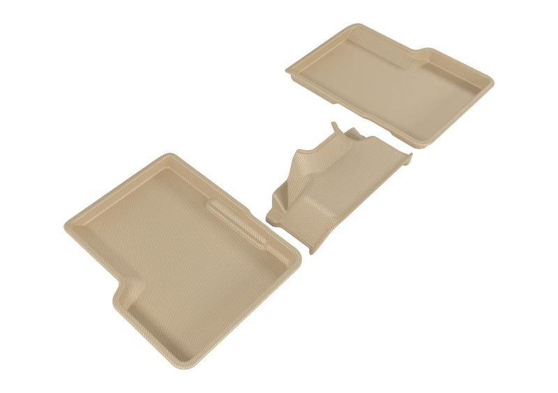 3D MAXpider 2015-2020 Jeep Renegade Kagu 2nd Row Floormats - Tan L1JP01321502