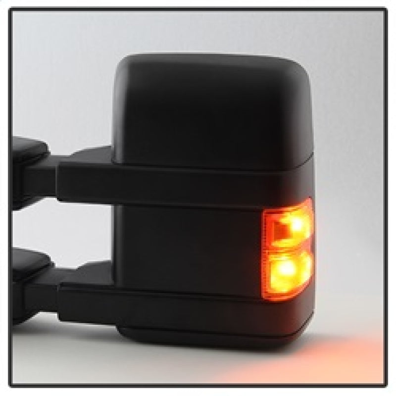 SPYDER Xtune Ford Superduty 08-15 L&R Extendable Power Heated Adjust Mirror Amber MIR-FDSD08S-PW-AM-SET 9935756