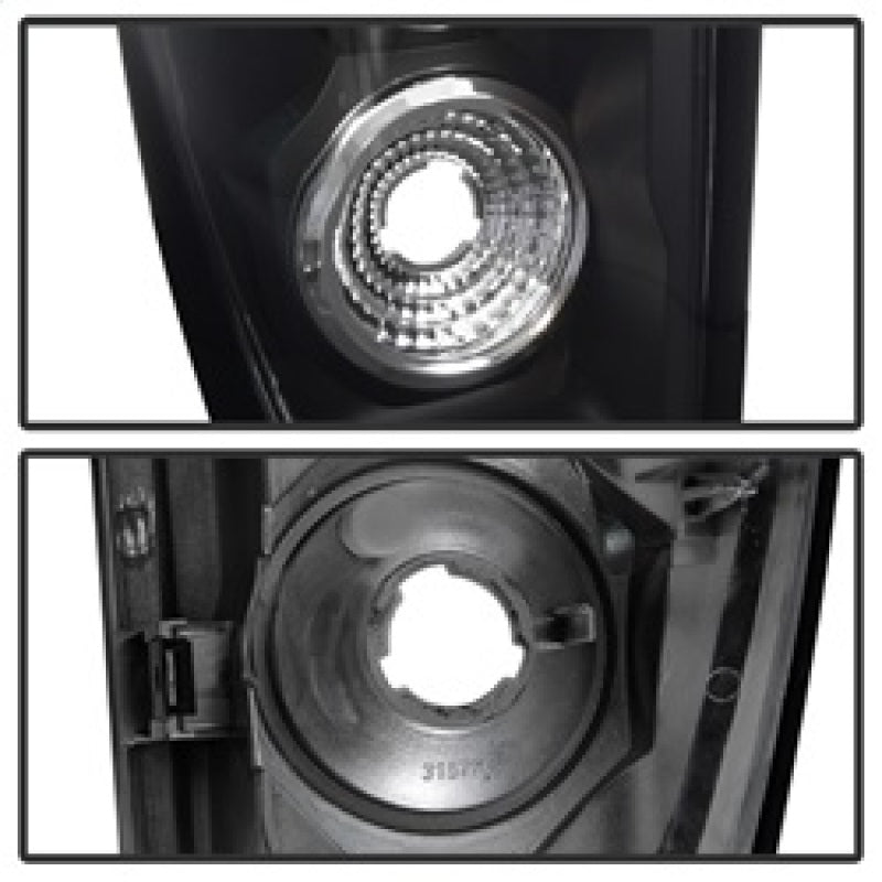 Spyder Chevy Avalanche 02-06 Euro Style Tail Lights Black ALT-YD-CAV04-BK 5001108