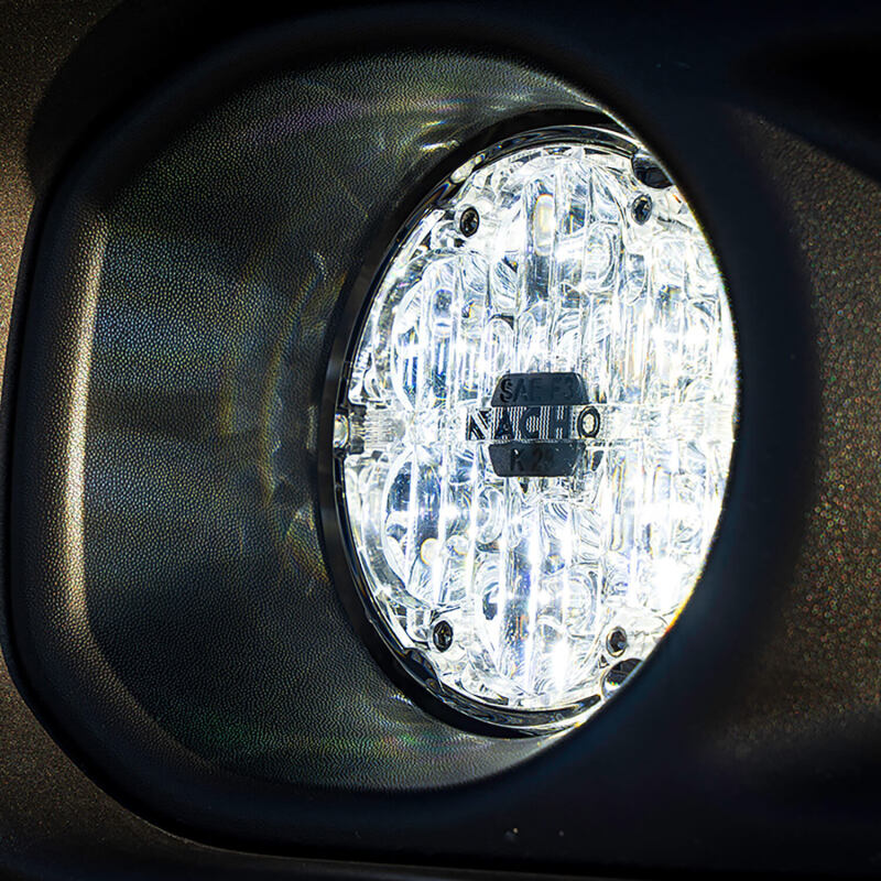 ARB Jeep JL/JT Nacho SAE Only White Plug N Play Fog Light Kit (Bumper Kit) V3JW1KWSO