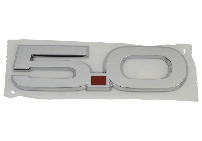 Ford Performance Parts Ford Racing 15-17 Ford Mustang 5.0L Fender Emblem Chrome