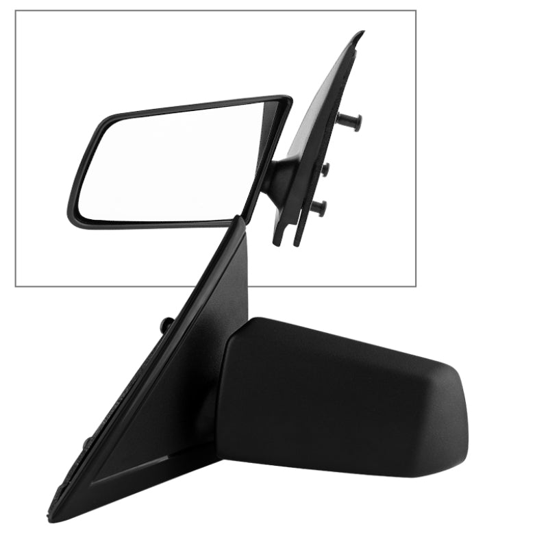 SPYDER Xtune Chevy S10 94-04 OE Mirror Textured Manual Left MIR-08059-822-M-L 9934810
