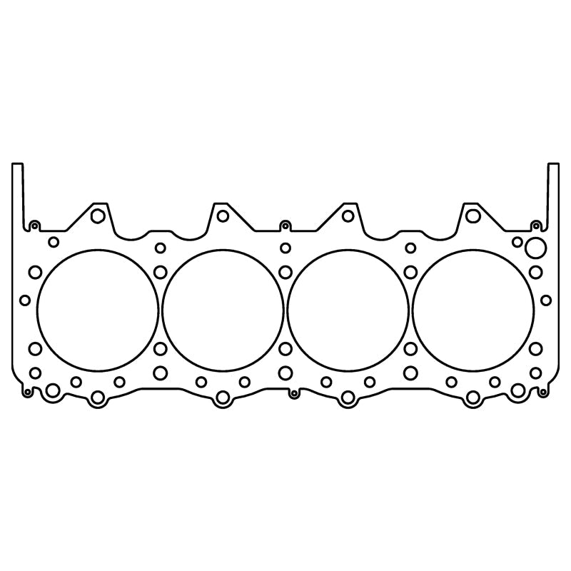 Cometic Gasket Cometic Ford 500 JC50 Pro Stock V8 .080in MLS Cylinder Head Gasket - 4.735in Bore - LHS C5284-080
