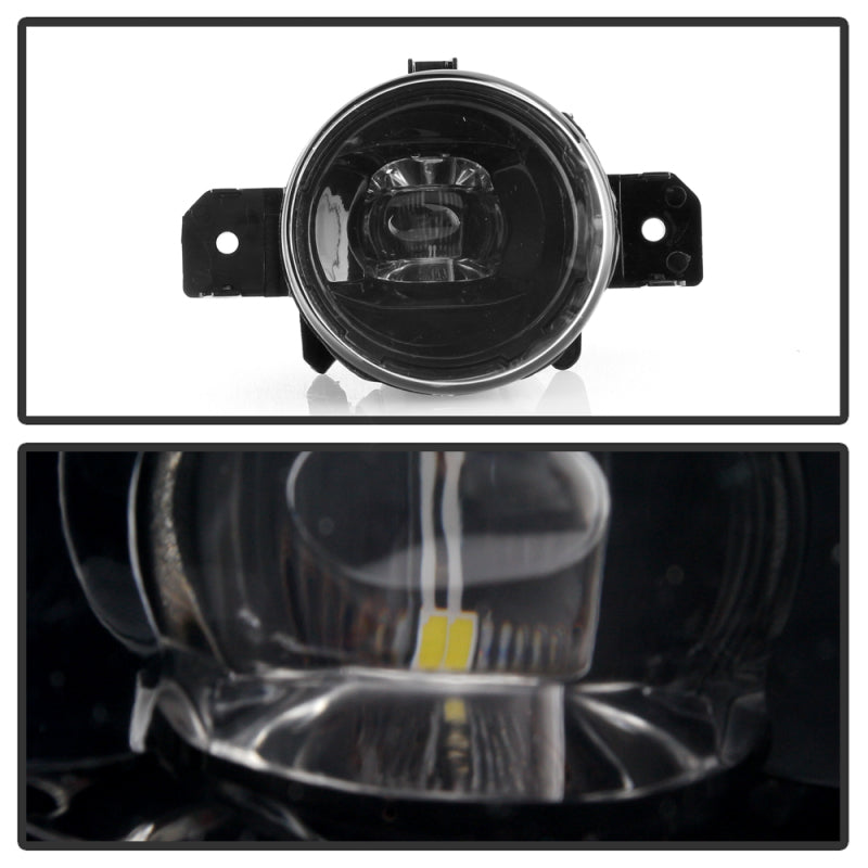 Spyder Nissan Altima 19-20 OEM Full LED Fog Lights w/ Universal Switch Clear FL-NA19-LED-C 5087065