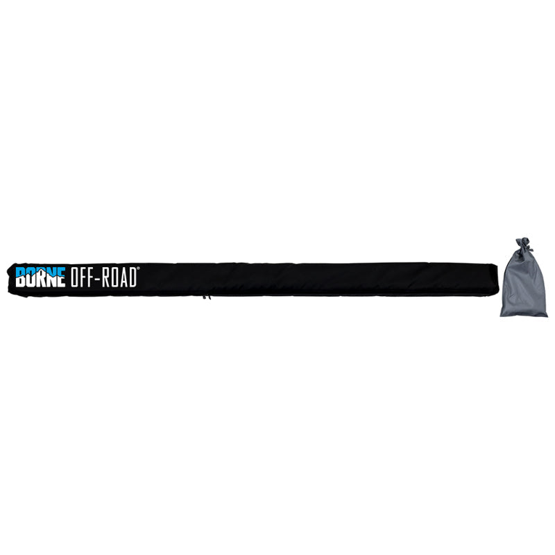 Borne Off-Road Rooftop Awning 59in L x 79in D Grey BNAW-59-79GR