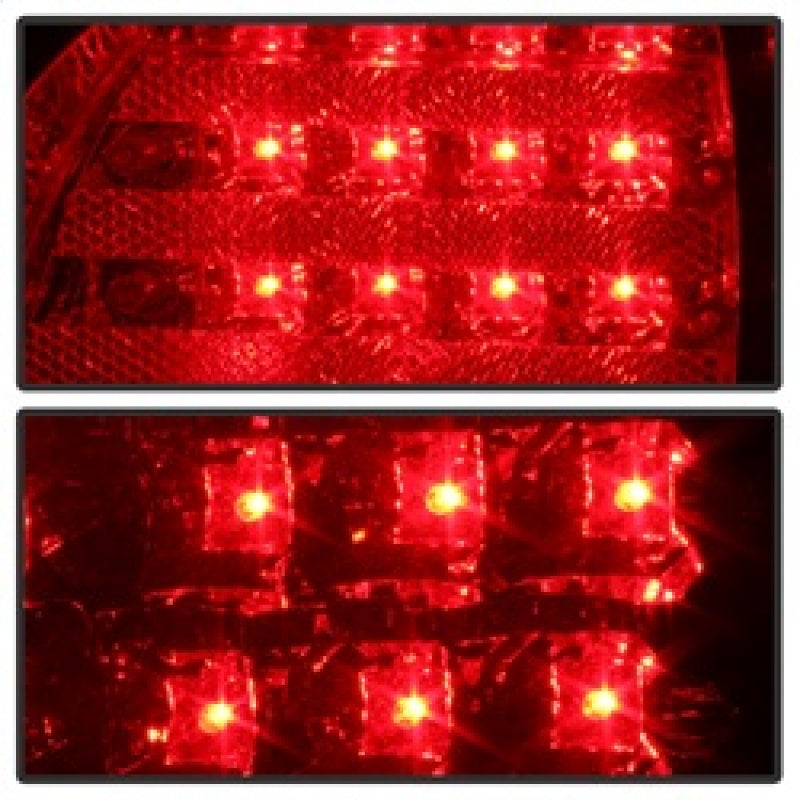 Spyder Lexus GS 300/400 98-05 LED Tail Lights Red Clear ALT-YD-LGS98-LED-RC 5005731