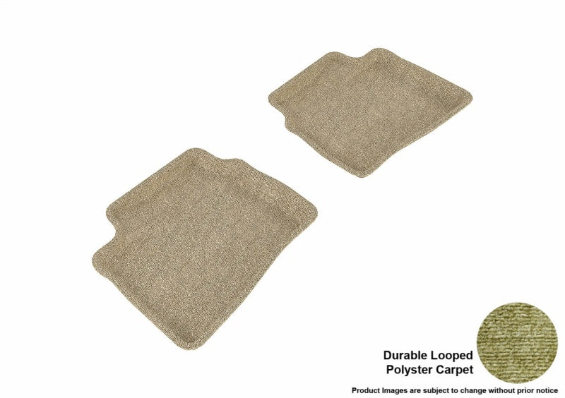 3D MAXpider 07-10 Hyundai Elantra (Sedan) Classic 2nd Row Floormat - Tan L1HY02922202