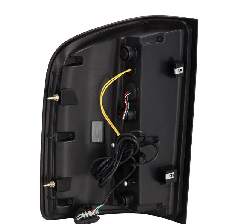 AlphaRex 07-14 Chevrolet Silverado 1500/2500HD/3500HD Luxx-Series LED Tail Lights Black/Red 620000 *Discontinued