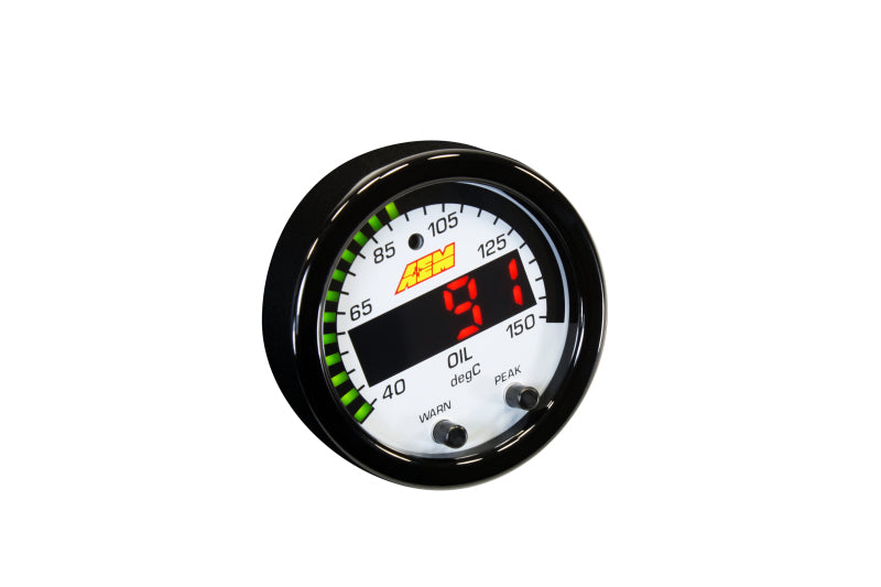 AEM Electronics Engine Coolant Temperature Gauge