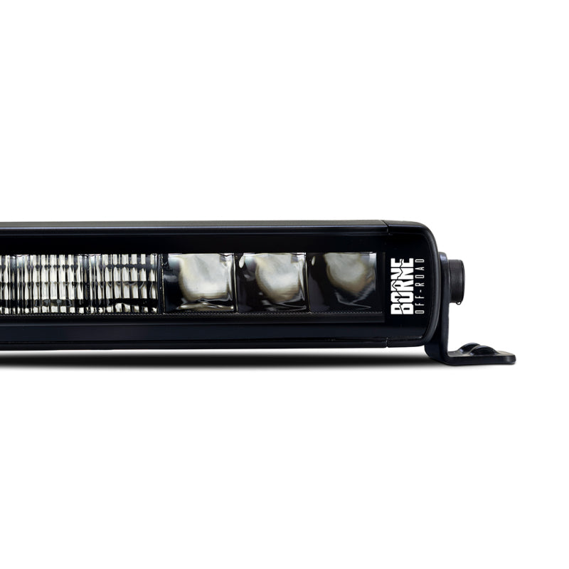 Borne Off-Road Light Bar Single Row Straight 10in BNLT-LB-SS10