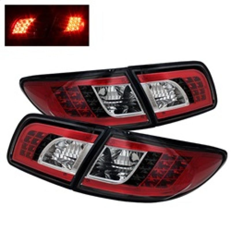 Spyder Mazda 6 03-08 4/5DR (Not fit Wagon)LED Tail Lights Black ALT-YD-M603-LED-BK 5006066