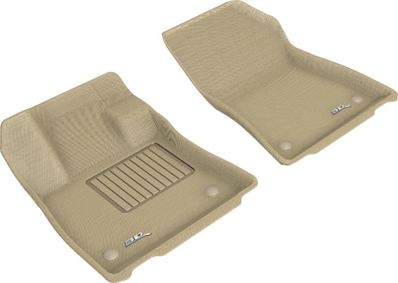 3D MAXpider 2019-2020 Infiniti QX50 Kagu 1st Row Floormat - Tan L1IN03111502