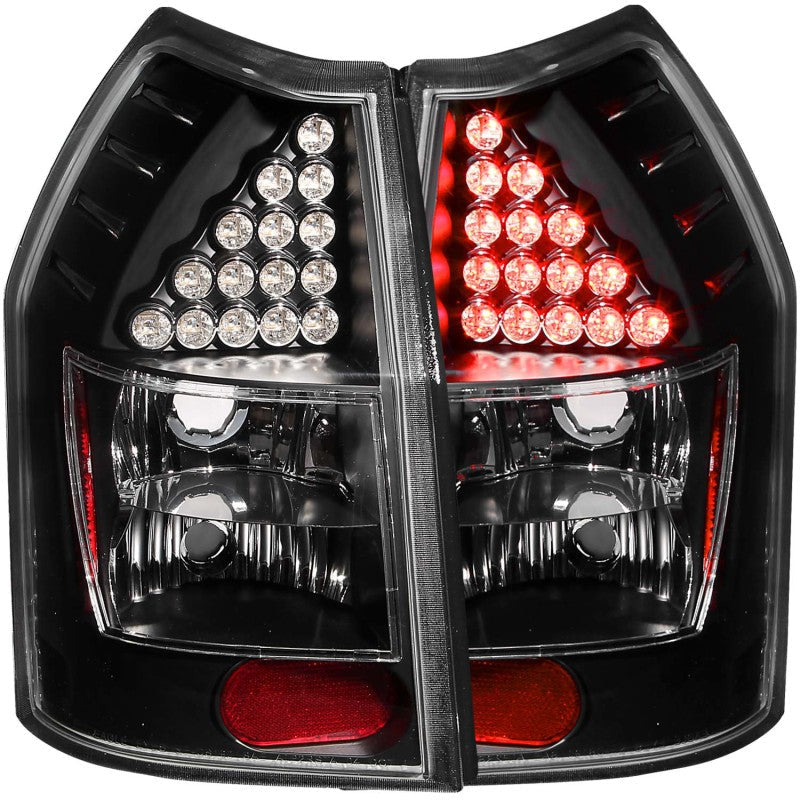 Anzo 2005-2008 Dodge Magnum LED Taillights Black