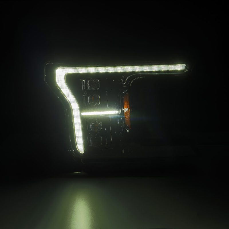 AlphaRex 18-20 Ford F-150 NOVA LED Proj Headlight Alpha Blk (14th Gen G2 Style) 880249 *Discontinued