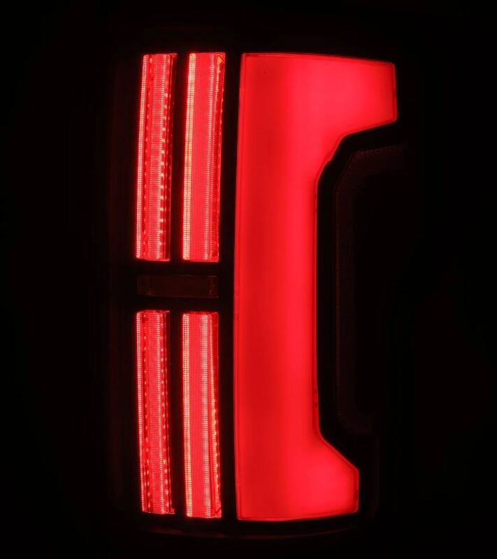 AlphaRex 07-13 Toyota Tundra Nova-Series LED Tail Lights - Black Red 670052 *Discontinued